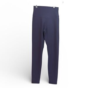 Wilo The Label Navy Ribbed Leggings